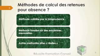 Intro méthodes de calcul des absences [upl. by Ggerg]