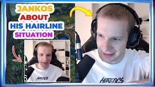 Jankos About His HAIRLINE Progress 👀 [upl. by Bowman]