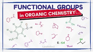 Functional Groups with Memorization Tips [upl. by Miarzim]