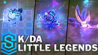 KDA ALL OUT amp POPSTARS Little Legends  Featherknight Furyhorn Squink Hustail amp LightCharger [upl. by Achorn]