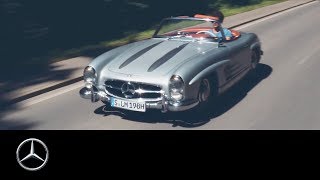 MercedesBenz 300 SL A Tour Across the Swabian Alb [upl. by Hannahoj933]