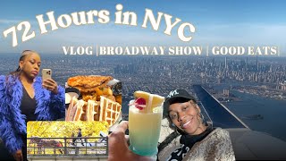 NYC TRAVEL VLOG 72 Hours In New York City Where to Stay What to Eat amp Do [upl. by Ahsieyt]