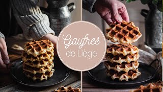 RECETTE  Gaufres de liege [upl. by Delores]