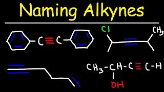 Naming Alkynes  IUPAC Nomenclature amp Common Names [upl. by Peers716]