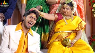 Allari Naresh Comedy Scenes Back to Back Vol 04  Telugu Movie Comedy  Sri Balaji Video [upl. by Fadas]