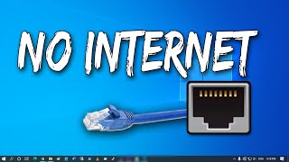 How To Fix LAN Wired Connected But No Internet Access in Windows 10 Solved [upl. by Harlow970]