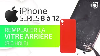 Comment changer la vitre arrière sur IPHONE séries 8 à 12  TUTO BricoPhone [upl. by Roybn748]