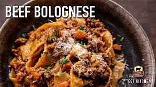 How to Make Classic Beef Bolognese  Ground Beef Recipe [upl. by Ahsein]