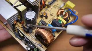 Salvaging Electronic Parts Power Supply [upl. by Enairda]