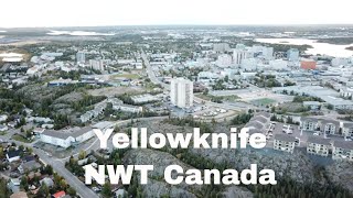 Drone Yellowknife Canada  Northwest Territories [upl. by Eimiaj643]