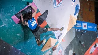 Adam Ondra 10 Moscow Roller Coaster  Bouldering World Cup Moscow 1214 April 2019 [upl. by Riplex175]