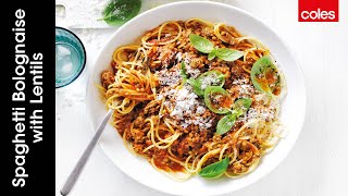 VeggiePacked Spaghetti Bolognaise [upl. by Anohr]