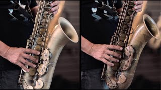 Selmer Paris VS P Mauriat Tenor Saxophone [upl. by Loralee298]