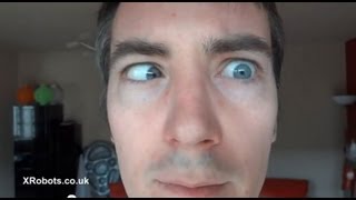 Explanation of How To move your eyes eyeballs independently party trick  James Bruton [upl. by Frayda]