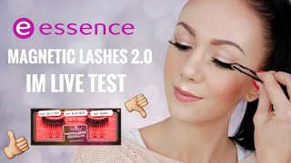 Magnetic Lashes 20 von essence im Test  Magnetische Wimpern anbringen [upl. by Ynnaj643]