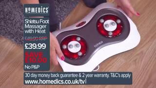 HoMedics Shiatsu Foot Massager TV [upl. by Pubilis]