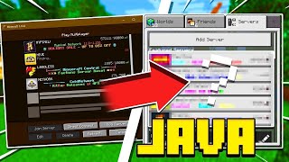 MINECRAFT JAVA amp BEDROCK CROSSPLAY SERVERS TO JOIN [upl. by Judi]