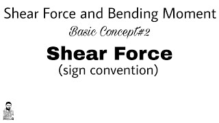 2 Shear Force and Bending Moment  SF Sign Convention [upl. by Sine]