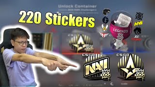 Làm Nhẹ 220 Stickers Và Cái Kết [upl. by Concettina]