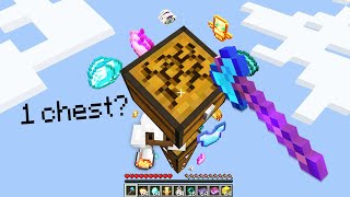 Minecraft Manhunt but you only get 1 Chest [upl. by Boor]