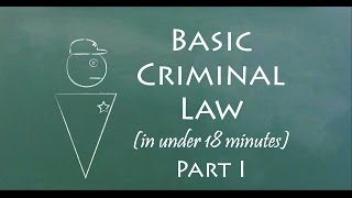 Understand Criminal Law in 18 Minutes Part I [upl. by Annwahsal252]