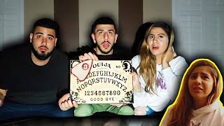 OUIJA BOARD IN HAUNTED HOUSE GHOST ACTIVITY ON CAMERA [upl. by Eirot]