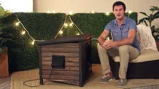 Akoma Hound Heater Deluxe Dog House Furnace  Product Review Video [upl. by Keyes]