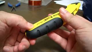 stanley fatmax box cutter [upl. by Mcdonald]