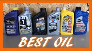 Synthetic Motor Oil Comparison  Which Engine Oil is Best [upl. by Obocaj]