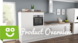 Zanussi Single Oven ZOA35471XK Product Overview  aocom [upl. by Geehan]