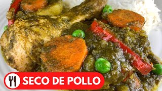 🇵🇪 SECO DE POLLO  RECETA FACIL Y RAPIDA [upl. by Atnuahc491]