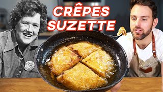 Julia Childs Crêpes Suzette  Jamie amp Julia [upl. by Siuqcram]