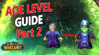 WoW Classic  How to AOE Level a Mage FAST 1422 [upl. by Leilamag304]