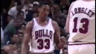 Scottie Pippen Posterizes Greg Dreiling [upl. by Yorztif]