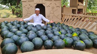 100 Watermelon Juice  Refreshing Watermelon Juice  Summer Healthy Drinks  Village Food Secrets [upl. by Nytsud649]