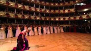 ELINA GARANCA  Live 55th Vienna Opera Ball 2011 [upl. by Nirret]