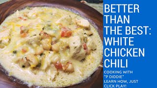 BETTER THAN THE BEST WHITE CHICKEN CHILI [upl. by Nylirek]