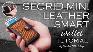 Secrid Mini Leather Smart Wallet Tutorial by Fischer Workshops HD [upl. by Florian283]