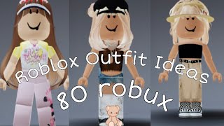 80 Robux Roblox Outfit Ideas Original Outfits [upl. by Einiffit156]