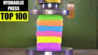 Top 100 Best Hydraulic Press Moments  Satisfying Crushing Compilation [upl. by Ahsi]