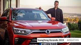 SsangYong Korando 2019 SUV aus Südkorea im Review Test Fahrbericht [upl. by Aldus]