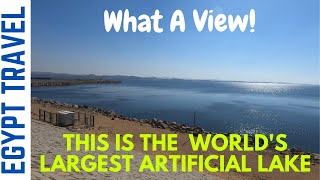 Aswan High Dam  Visiting The Worlds Largest Embankment Dam  Egypt Travel Vlog  02D19 [upl. by Schreibe]