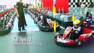 K1 Speed Indoor GoKart Racing Junior Karting 7 years old [upl. by Etnemelc299]