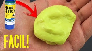 Como hacer SLIME con solo 2 ingredientes [upl. by Nevad]