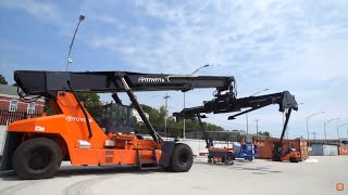 Toyota Material Handling  Reach Stacker Delivery [upl. by Eidoj776]