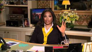 Oprah Winfrey Shocks Ellen [upl. by Nnairek520]