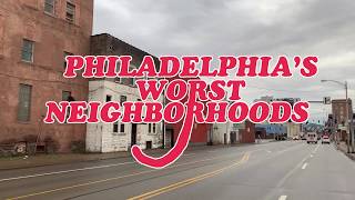 The 10 Worst Neighborhoods In Philadelphia [upl. by Ellehsal759]