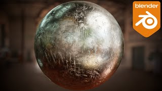 Procedural Scratched Metal Blender Tutorial [upl. by Adnilem]