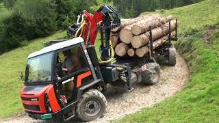 Holztransport Aegerter Rudolf 6197 Schangnau [upl. by Notseh]