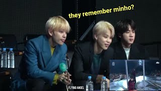 BTS Reaction to Stray Kids GDA 2019 [upl. by Frangos]